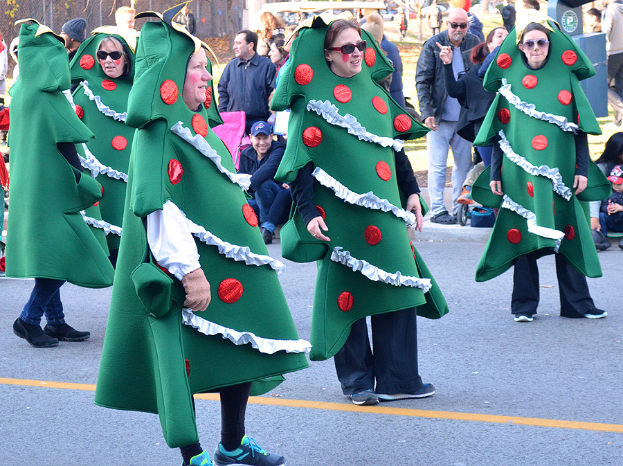 Christmas Trees on the March